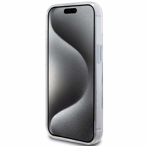 Karl Lagerfeld KLHMP15SHMRSKCH iPhone 15 / 14 / 13 6.1" valge/valge hardcase Ring Stand Karl&Choupette MagSafe