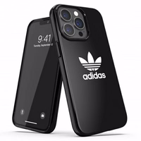 Adidas OR SnapCase Trefoil ümbris iPhone 13 Pro Max'ile - must