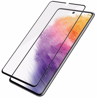 PanzerGlass E2E Regular karastatud klaas jaoks Samsung Galaxy A73 - with must raamiga