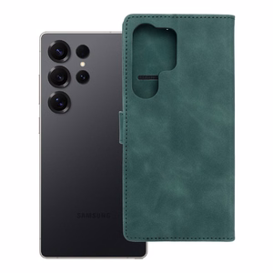 Чехол-книжка для Samsung S25 ULTRA Tender Book зелёный