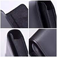 ROYAL universal horizontal leather belt holster size M jaoks IPHONE 12 MINI / 13 MINI / SAMSUNG A40 / S8 / XIAOMI 12 / Redmi 5A must