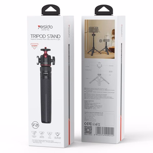 YESIDO statiiv kaamerahoidjaga SF26 <65CM must