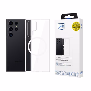 3mk Clear MagCase ümbris Samsung Galaxy S23 Ultra - läbipaistev