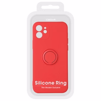 Vennus Silicone Ring jaoks Xiaomi Redmi 10 Punane