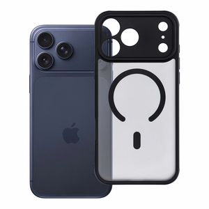 Full Matte Mag Cover ümbris mudelile iPhone 17 Pro Max / 18 Pro Max, MagSafe'iga ühilduv – must
