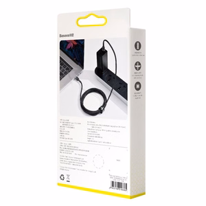 USB cable Baseus Cafule PD100W Type-C 2.0m hall-must CATKLF-ALG1