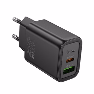 Laadija Hoco N63 30W GaN USB-C/USB-A must