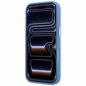 Guess 4G Classic Logo ümbris seadmele iPhone 18 Pro Max / 17 Pro Max, 360° rõngastoega, MagSafe-ühilduv – sinine