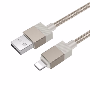 Кабель USB A to Lightning Hoco 2,4A 1 м X110 золотой
