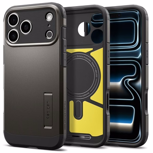 Spigen Tough Armor T MagSafe ümbris iPhone 17 Pro Max / 18 Pro Max jaoks, grafiithall
