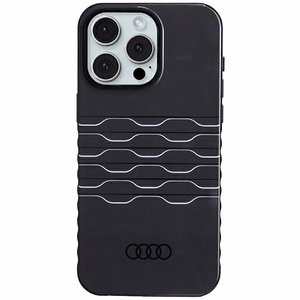 Audi IML MagSafe чехол для iPhone 15 Pro Max - чёрный