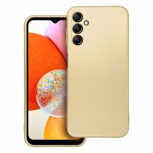 Чехол для Samsung A14 5G / A14 4G Metallic золотой
