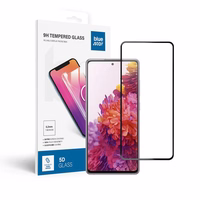 Karastatud klaas to Samsung Galaxy S20 FE (full glue / Ümbris friendly) sinine Star 5D must