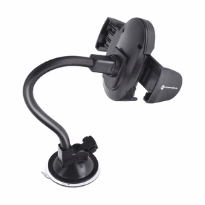 Car phone hoidja Forcell F-Grip Oval 27 cm windshield / dashboard / air vent must