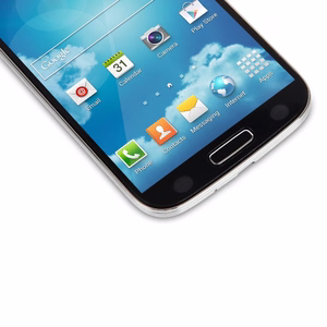 Moshi iVisor XT korduvkasutatav kogu ekraani kaitsekile seadmele Samsung Galaxy S4, musta raamiga