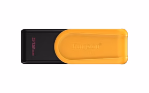 Kingston Technology DataTraveler 512GB kaasaskantav USB 3.2 Gen 1 Exodia S (must/kollane)