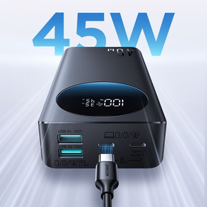 Joyroom JR-PBF02 Pro 20000 mAh 45W Powerbank with Digital Display 2x USB-A 2x USB-C - Black