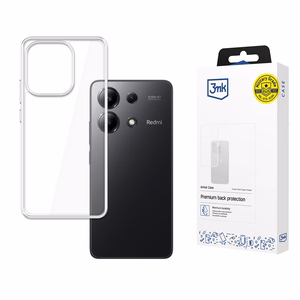 3mk Armor Ümbris jaoks Redmi Note 13 4G - läbipaistev