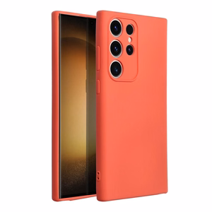 SILICONE case jaoks SAMSUNG S23 Ultra peach