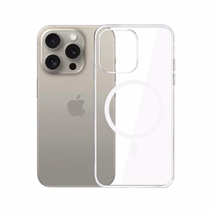 3mk Clear MagCase Ümbris jaoks Apple iPhone 15 Pro Max - läbipaistev