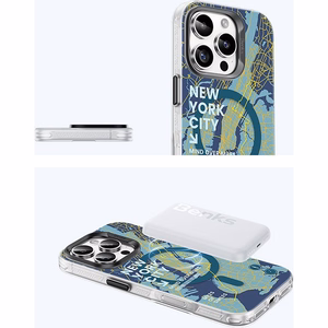 Benks Magnetic City New York Ümbris jaoks Iphone 16 Plus