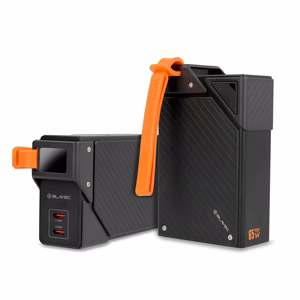 Blavec BJ-50 Tytan akupank, 20 000 mAh, 65 W, 2× USB-C (PBBJ50A), must