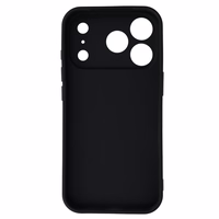 Back Ümbris MATT jaoks IPHONE 17 PRO Must