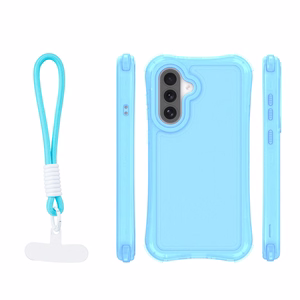 Safepop ümbris rihmaga Samsung Galaxy A36 5G / A56 5G / A37 5G jaoks sinine