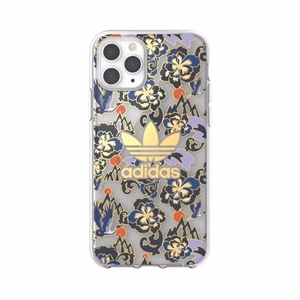 Adidas OR Clear Case CNY AOP ümbris iPhone 11 Pro jaoks – kuldne