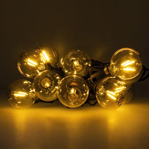 Forever Light LED Solar Garland SUNARI FLS-125 5,5m + 10 bulbs kuldne G40 IP44