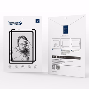 Dux Ducis Naad Paperlike Matte Ekraanikaitse jaoks iPad Air 13" (2024/2025) - with Black Frame