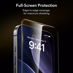 ESR UltraFit Armorite Pro Karastatud klaas jaoks iPhone 16 Pro / 17 - Läbipaistev