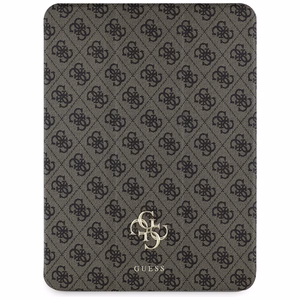 Guess GUFC13RM24PS4SGW iPad Air 13" 2024 brown Magnetic 4G Big Logo