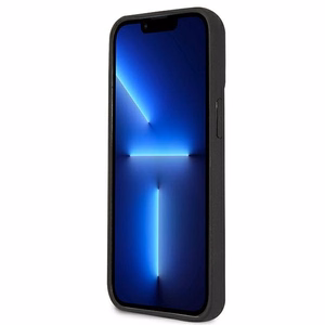 Karl Lagerfeldi 3D kummist Choupette ümbris iPhone 13 Pro / iPhone 13 jaoks - must