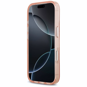 KARL LAGERFELD ümbris jaoks IPHONE 17 Pro compatible with MagSafe KLHMP17LHGCHGKBP (IML Choupette Sketch Logo) roosa