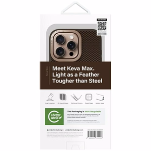 Uniq Keva Max Magclick Charging Camera Stand Ümbris jaoks iPhone 16 Pro - Brown