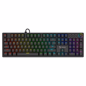 SAVIO STYX Mechanical Keyboard Outemu pruun, Hot Swap, RGB