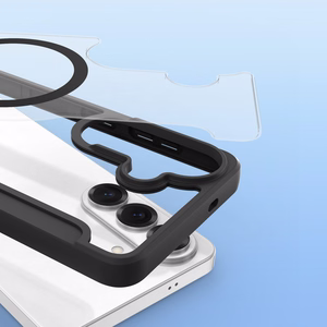 Dux Ducis Skin X Pro MagSafe ühilduv Rahakott Ümbris for Samsung Galaxy S26 - must