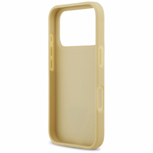 Guess Rhinestone Triangle Logo iPhone 17 Pro Ümbris - Kuldne