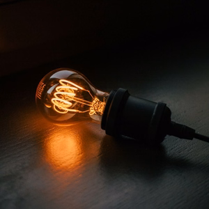 LED Bulb Filament E27 A60 4W 230V 2000K 250lm SF smoked Forever Light