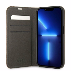 Guess GUBKP14LHG4SHP iPhone 14 Pro 6.1 "roosa / roosa book 4G Vintage kuldne Logo