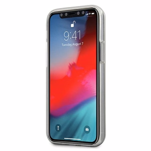Mercedes Läbipaistev Line ümbris iPhone 12 mini jaoks - must