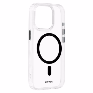 Liavec Glossy Magsafe Clear Ümbris do Iphone 13/14 must
