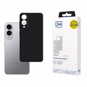 3mk Silicone Ümbris jaoks Samsung Galaxy S25 Edge - Must