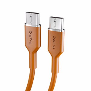 Puro ICON USB-C - USB-C kaabel 1.5m - oranž