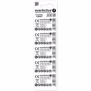 Liitium mini aku everActive CR927 - blisterpakend 5 tk.
