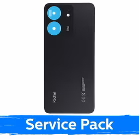 Tagakaas ühilduv Xiaomi Redmi 13C / Midnight Black / (Service Pack)
