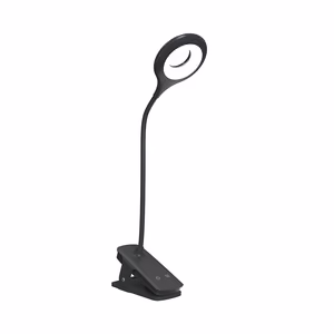 Mini Wozinsky Juhtmevaba LED Reading Lamp koos Klamber + USB-C Kaabel - must