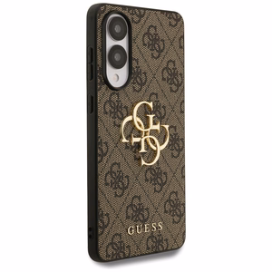 Guess Big 4G Logo Classic Logo Ümbris jaoks Samsung Galaxy S25 Edge - Brown