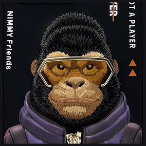Nimmy Cool&Cute 2.0 Monkey Ümbris jaoks iPhone 16 Pro Max - Must